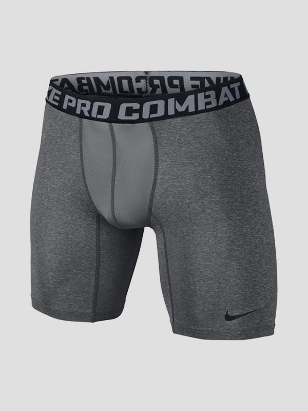 Kompresní šortky Nike CORE COMP 6" SHORT NFS Šedá