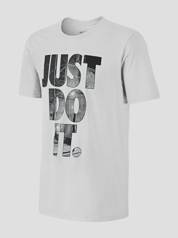 Tričko Nike TEE-JDI PHOTO FILL Bílá
