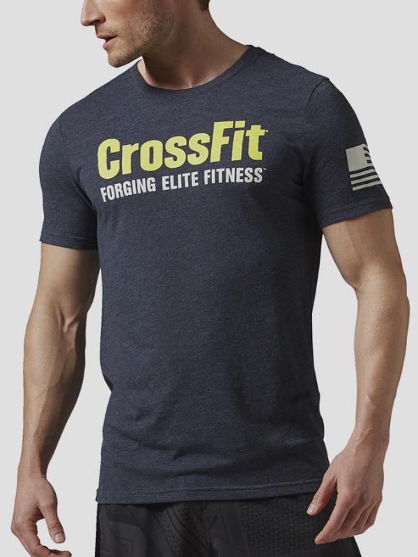 Tričko Reebok RCF FEF TEE CONAVY Modrá
