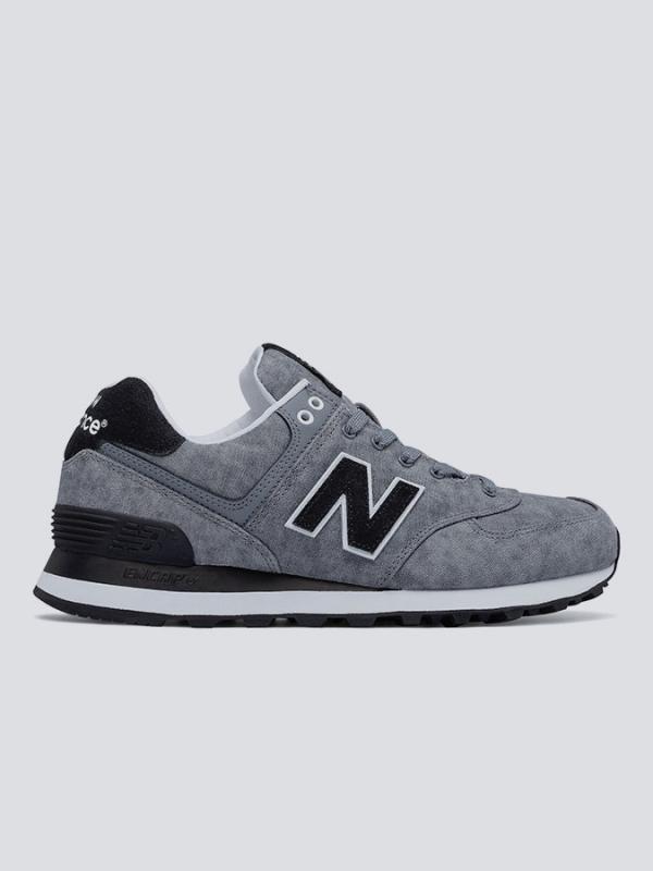 Boty New Balance WL574SWC Šedá