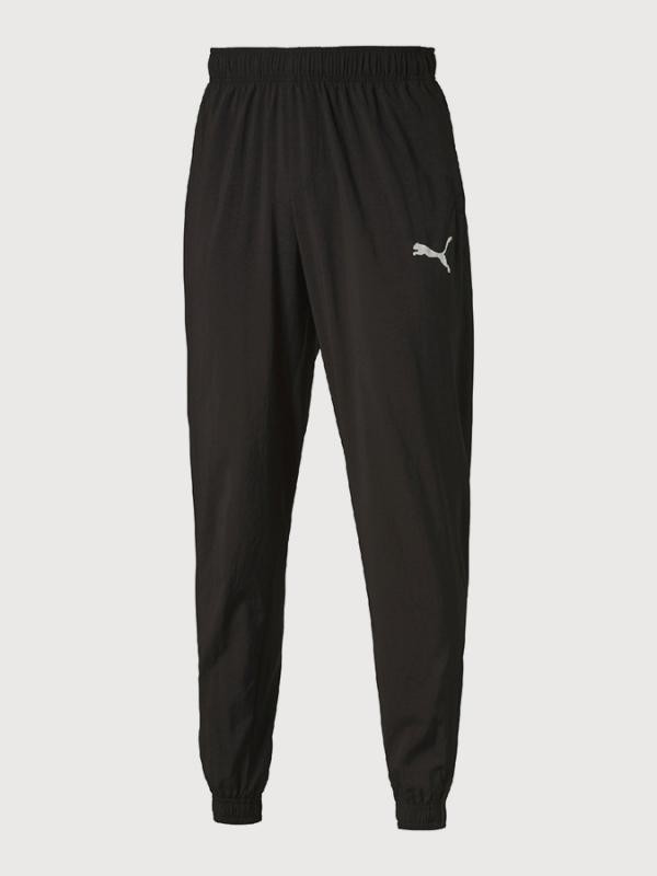 Tepláky Puma ESS Woven Pants, cl Černá