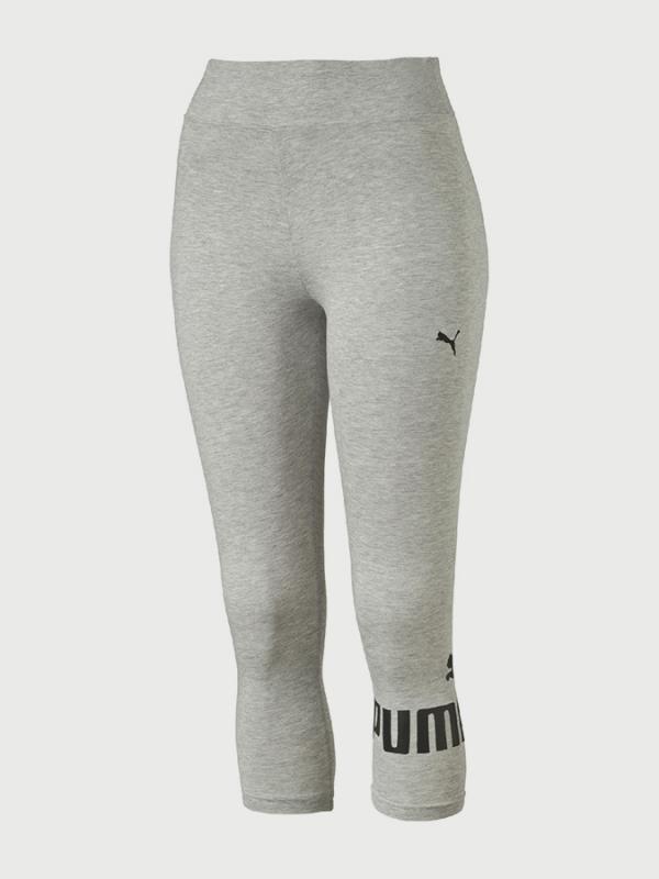 Legíny Puma ESS 3 4 No.1 Leggings W Šedá