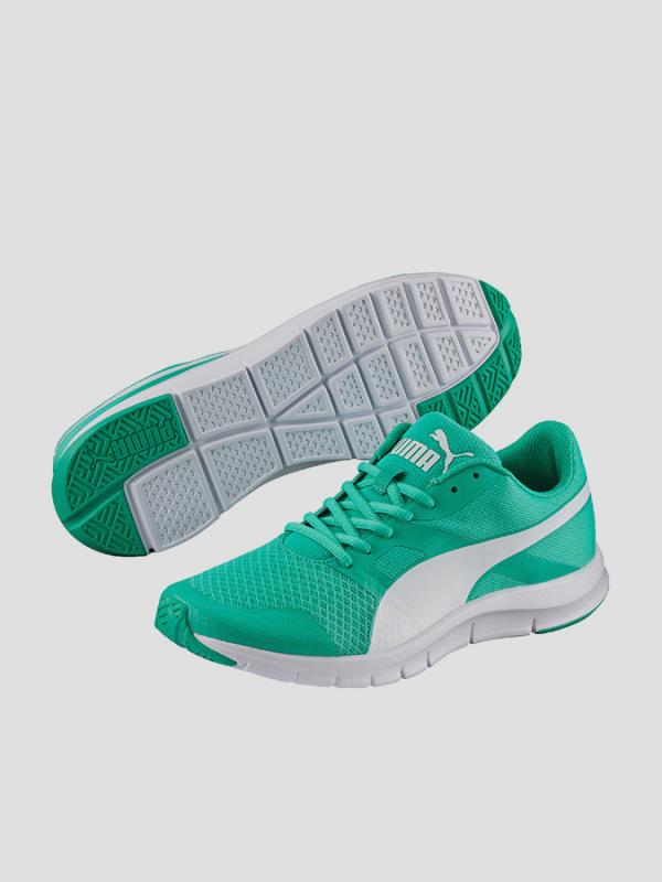 Boty Puma Flexracer mint leaf-white Zelená