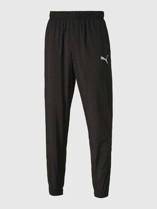 Tepláky Puma ESS No.1 Woven Pants cl Černá