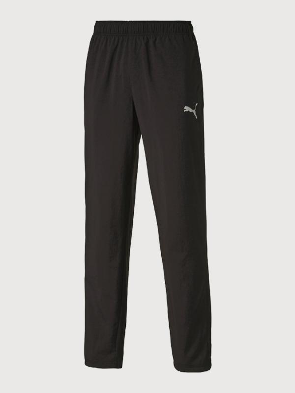 Tepláky Puma ESS Woven Pants, op Černá