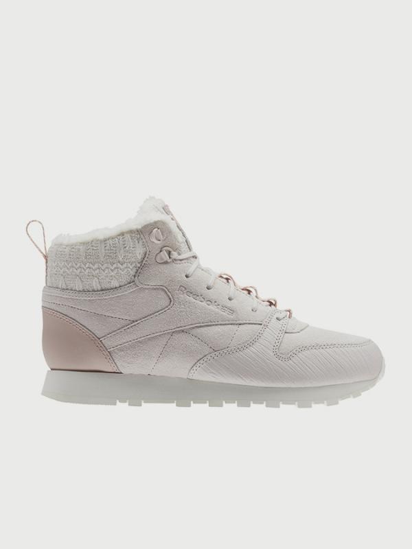 Boty Reebok Classic CL LTHR ARCTIC BOOT Šedá
