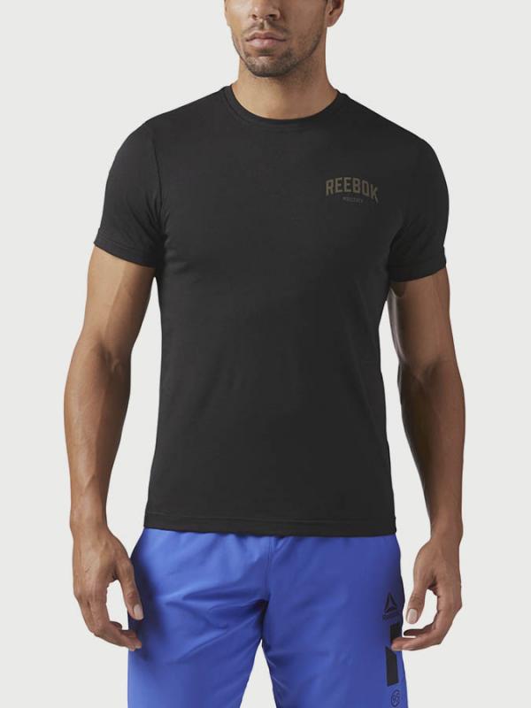 Tričko Reebok Mesh Reebok Back Hit Černá