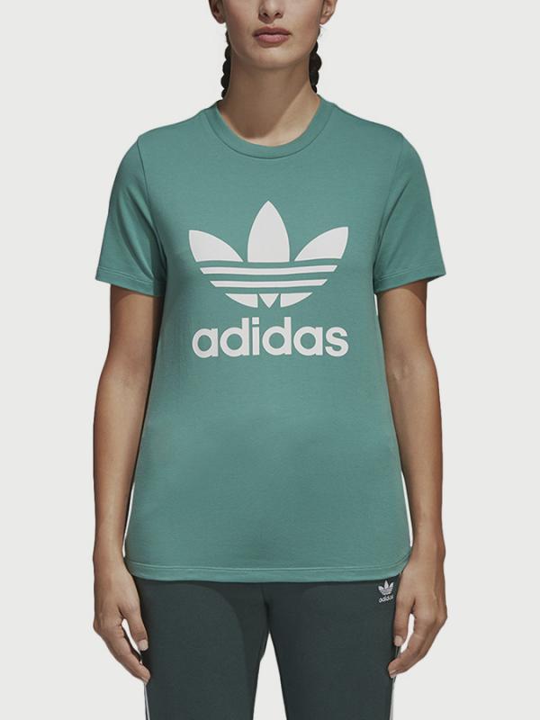 Tričko adidas Originals Trefoil Tee Zelená