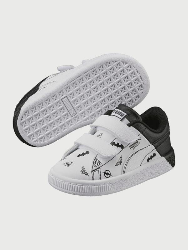 Boty Puma JL Basket V PS Bílá