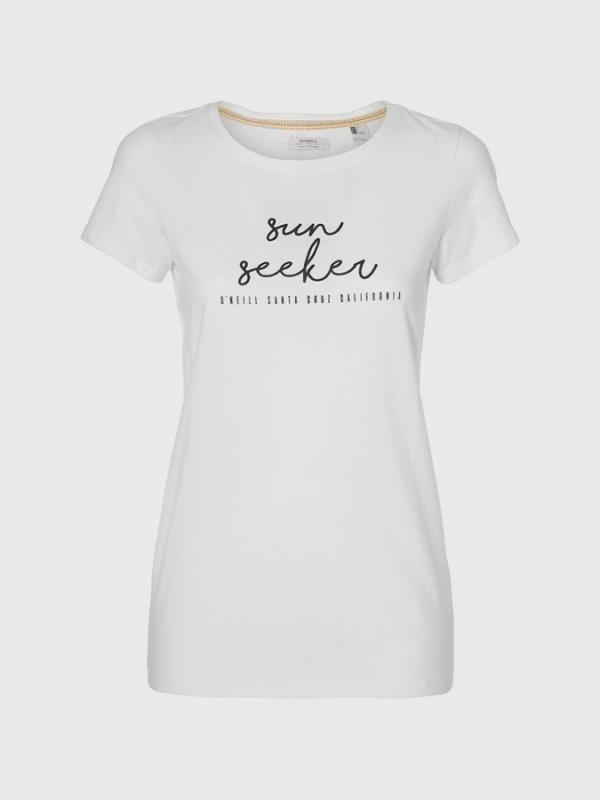 Tričko O´Neill Lw Script T-Shirt Bílá