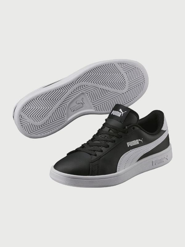 Boty Puma Smash v2 L Jr Černá