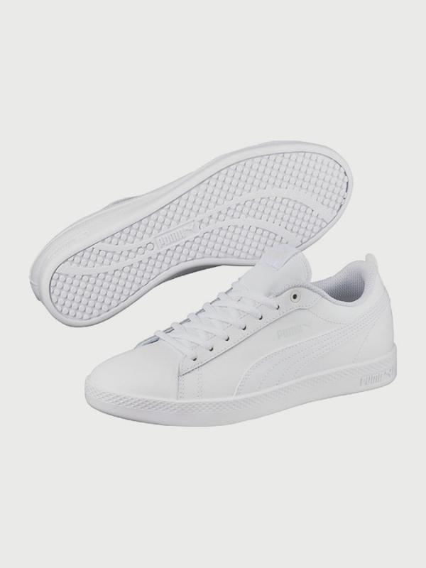 Boty Puma Smash Wns v2 L Bílá