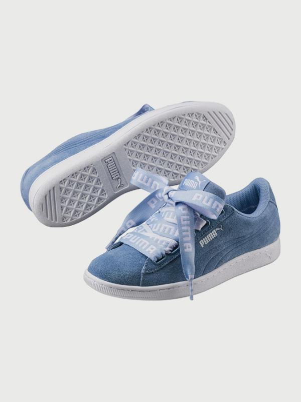 Boty Puma Vikky Ribbon Bold Modrá
