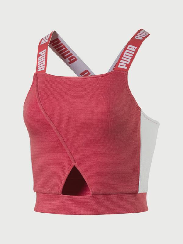 Tílko Puma Archive Crop Top Růžová