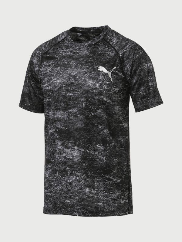 Tričko Puma VENT Graphic Tee Černá