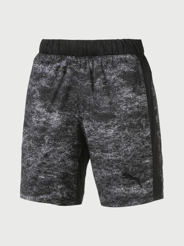 Kraťasy Puma TECH Graphic Woven Short 8 Černá