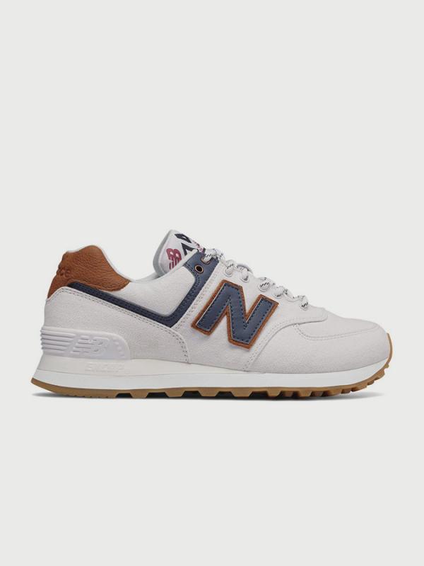 Boty New Balance WL574SYE Šedá