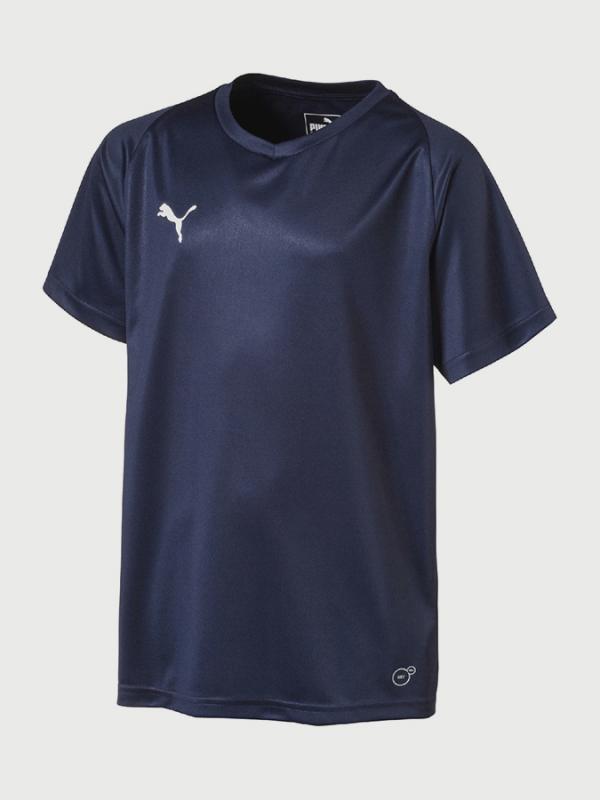 Tričko Puma LIGA Jersey Core Jr Modrá