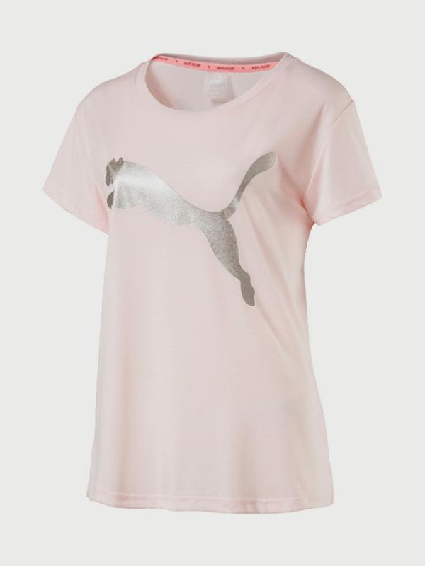 Tričko Puma URBAN SPORTS Logo Tee Růžová