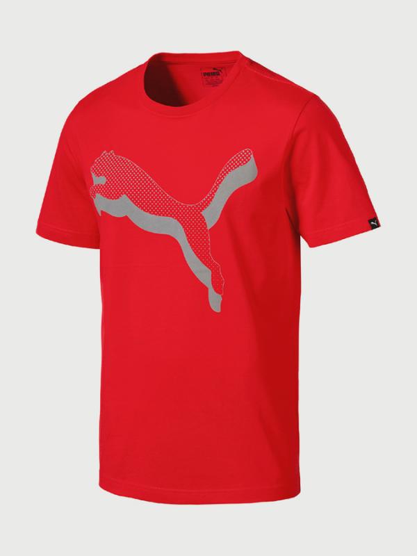 Tričko Puma Reflective Cat Tee Červená