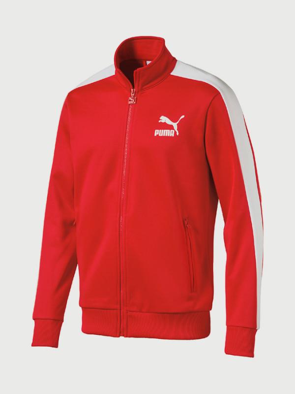 Mikina Puma Archive T7 Track Jacket Červená
