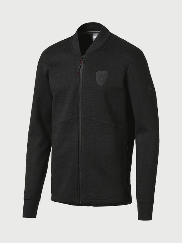 Mikina Puma Ferrari Sweat Jacket Černá