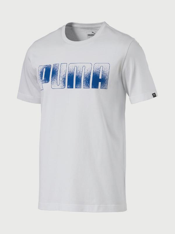 Tričko Puma Brand Tee Bílá