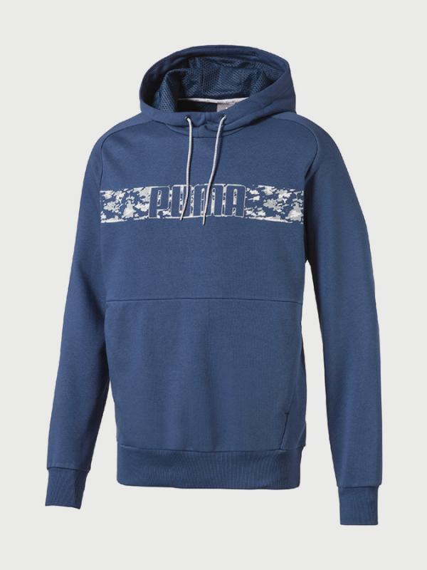 Mikina Puma Active Hero Hoody TR Modrá