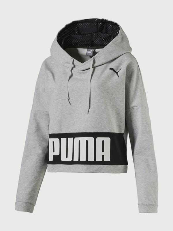Mikina Puma URBAN SPORTS Hoody TR Šedá