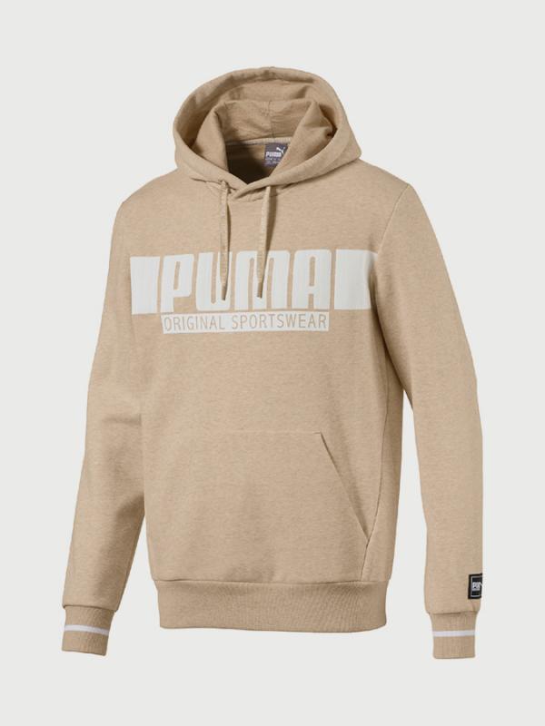 Mikina Puma STYLE Athletics Hoody TR Béžová