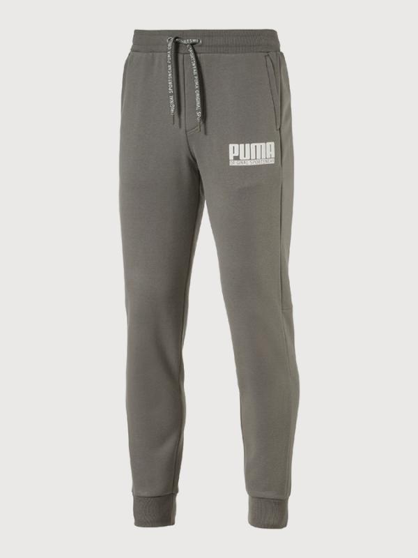 Tepláky Puma STYLE Athletics Pants TR cl Šedá