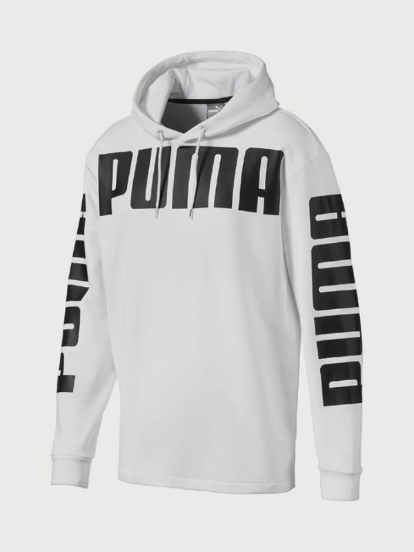 Mikina Puma Rebel Hoody TR Bílá
