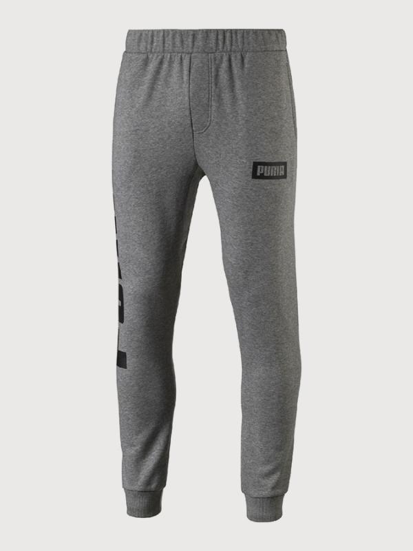 Tepláky Puma Rebel Sweat Pants TR Šedá