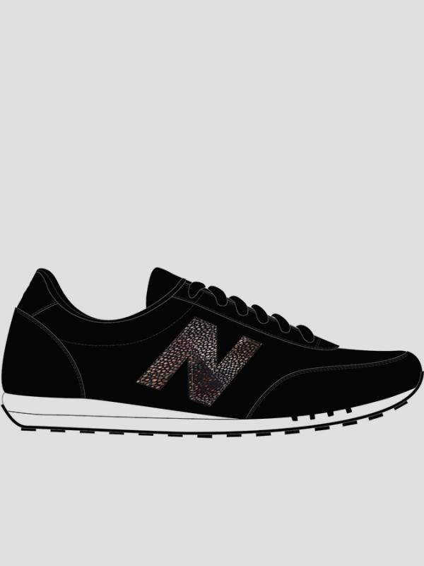 Boty New Balance WL410BL Černá