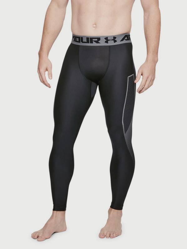 Kompresní legíny Under Armour Heatgear Legging Graphic Černá