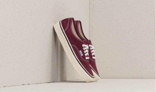 Vans Authentic 44 DX (Anaheim Factory) OG Burgundy/ Off White