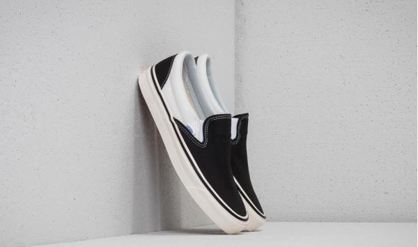 Vans Classic Slip-On 9 (Anaheim Factory) Black/ White