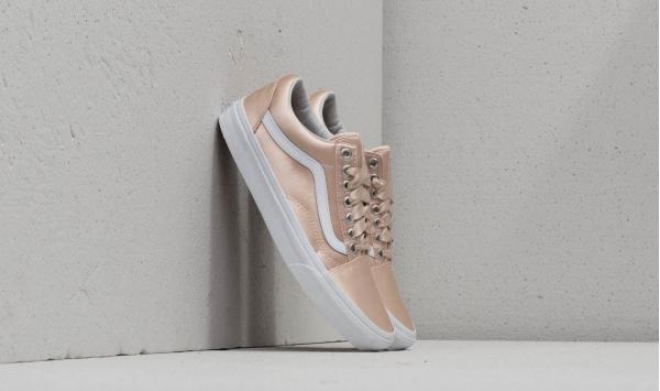 Vans Old Skool (Satin Lux) Blush/ True White