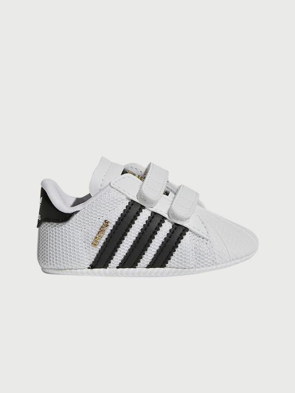 Boty adidas Originals Superstar Crib Bílá