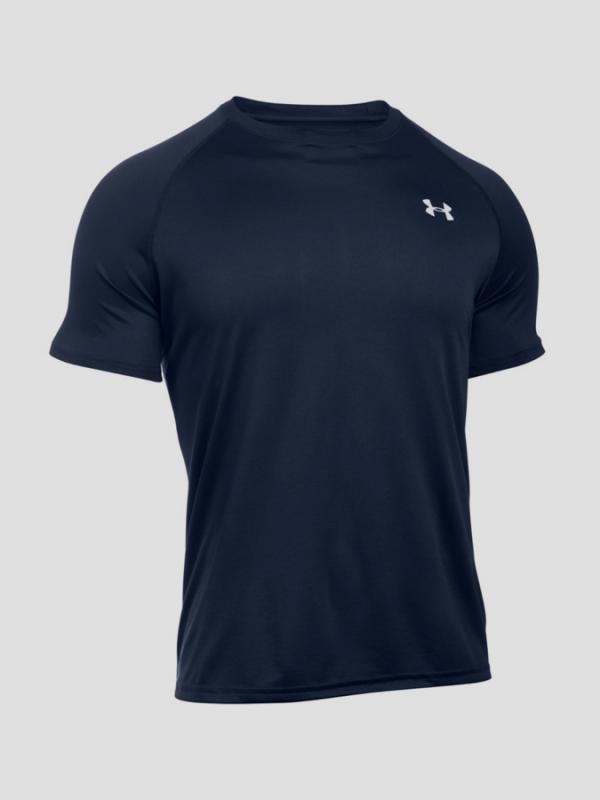 Tričko Under Armour Tech SS Tee Modrá