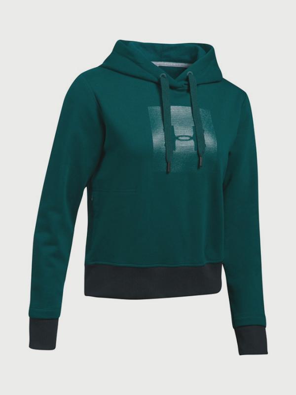Mikina Under Armour Threadborne Fleece BL Hoodie Zelená