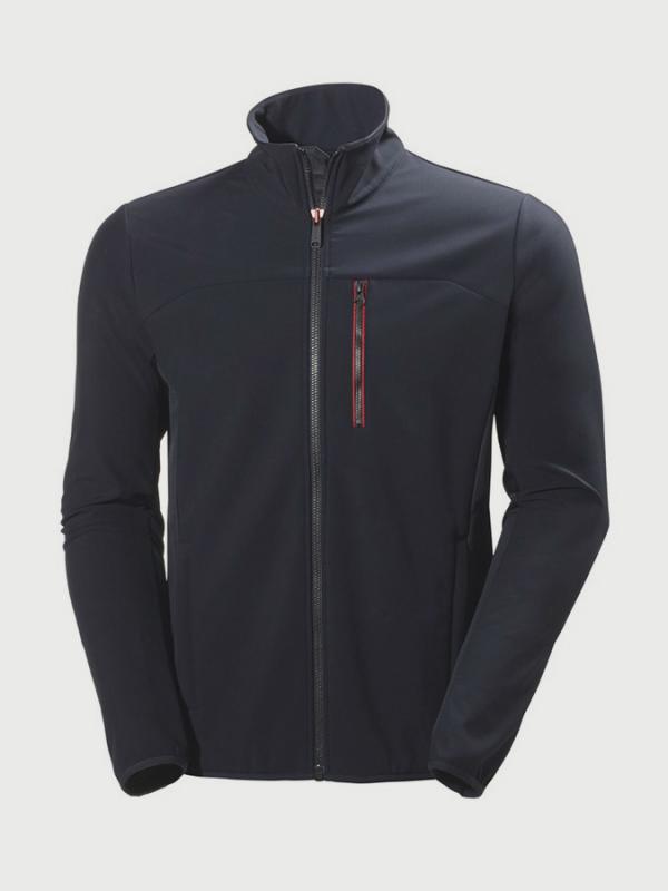 Bunda Helly Hansen Crew Softshell Jacket Modrá