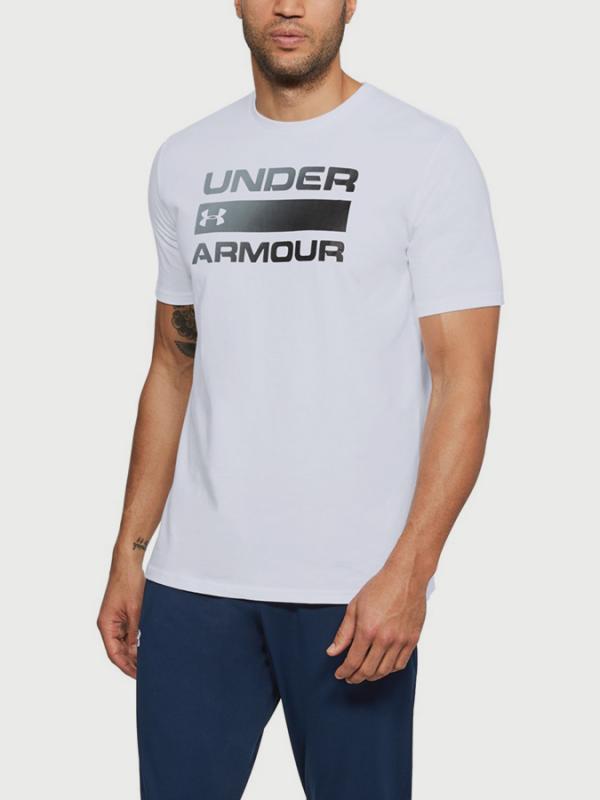 Tričko Under Armour Team ISSue Wordmark Bílá