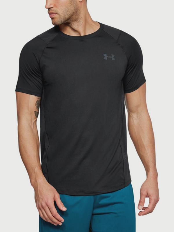 Tričko Under Armour Raid 2.0 SS Left Chest Černá