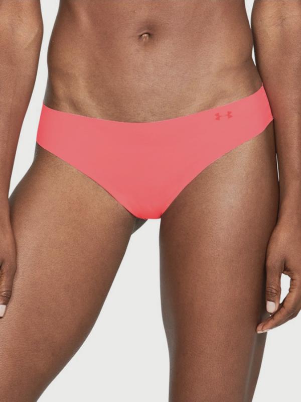 Kalhotky Under Armour Pure Stretch Thong Růžová