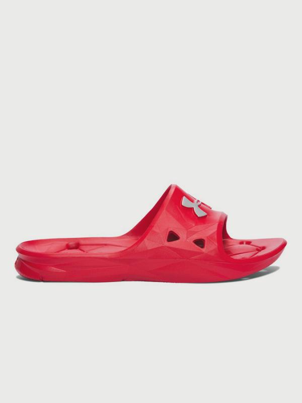 Pantofle Under Armour M Locker III Sl Červená