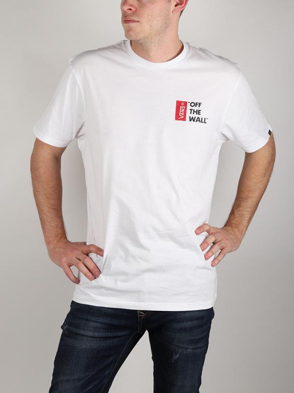 Tričko Vans Mn Off The Wall White Bílá