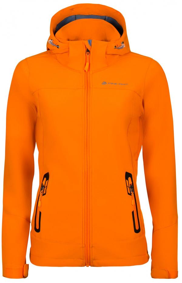 ALPINE PRO NOOTKA 4 ORANŽOVÁ / ČERVENÁ Dámská Bunda XS