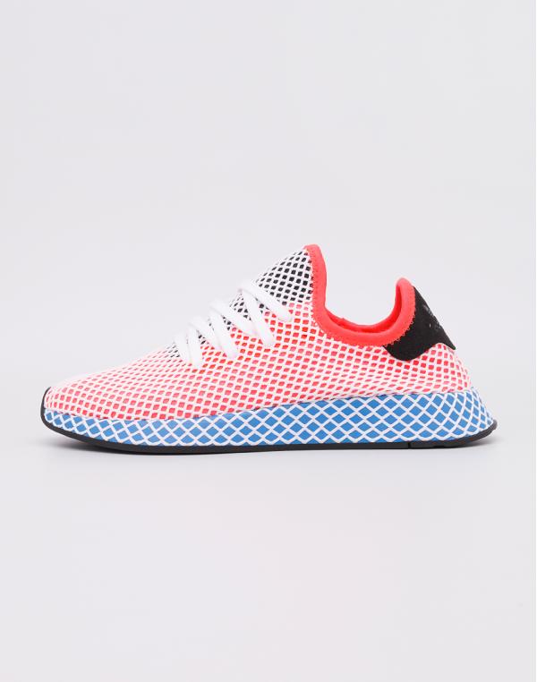 Sneakers - tenisky Adidas Originals Deerupt Runner Solar Red/Solar Red/Bluebird