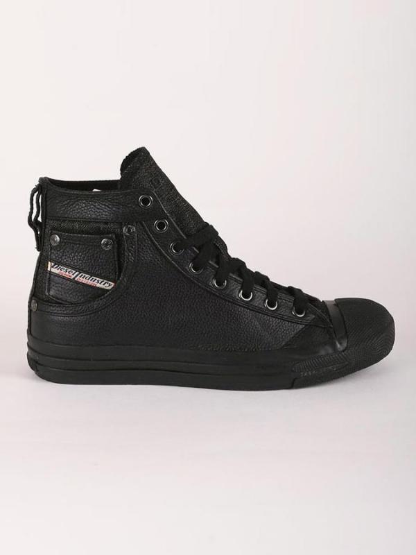 Boty Diesel EXPOSURE W - sneaker mid Černá